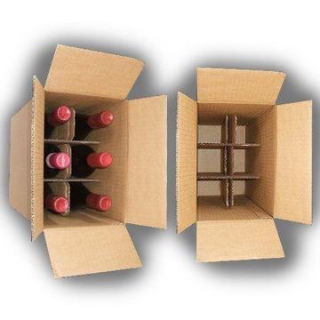 6 Bottle Wine Box Pallet of 270 Boxes