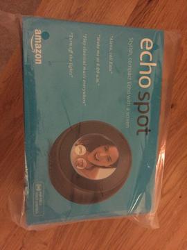 Amazon echo spot - brand new and sealed in original packaging, unopened