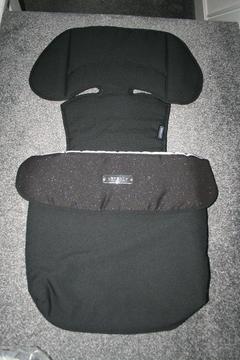 Bebecar FOOTMUFF - black Starlight CAN POST