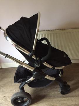 Icandy peach stroller and carrycot