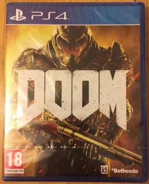 Doom PS4 New - SEALED