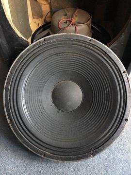 JBL 15 inch speakers. D140 and K130. Two in total and they are Brian Gillis recones