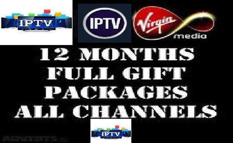 GIFTS 12 MONTH LINES CABLE BOX SKYBOX OPENBOX MAG BOX MUTANT AMIKO NOVA