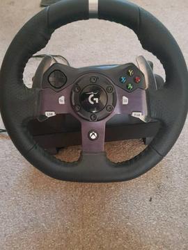Logitech G920 Gaming Wheel For XBOX One