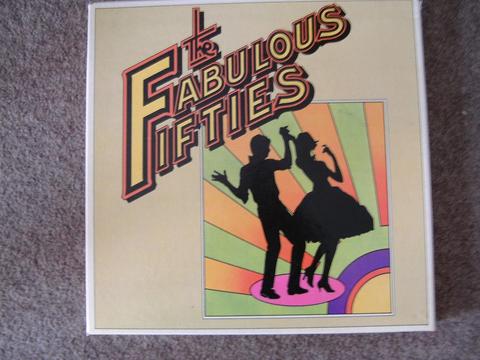 Box Set of 10 Record LPs. Fabulous Fifties. All in original sleeves