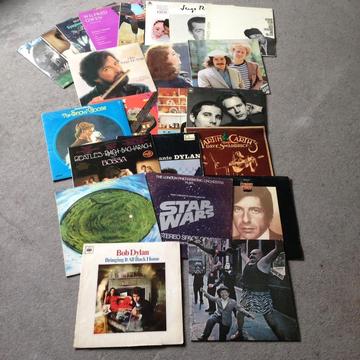 COLLECTION OF 24 MIXED VINYL LP's. Mostly 1st presses
