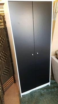Brand New 6ft wardrobe in black pink or blue. Delivery available