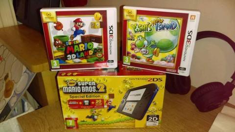 Nintendo 2DS - 2 WEEKS OLD!