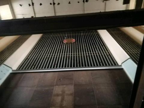 Organ pipes old church metal