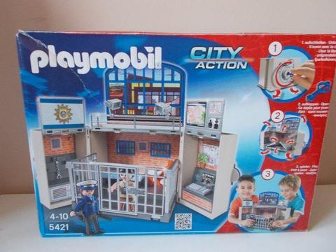 Playmobil 5421 Secret Police Station Play Box
