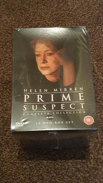 Prime Suspect ( Helen Mirren) Complete Collection box set (10 Disk) DVD R2 New sealed... £10