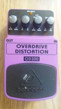 BEHRINGER OD300, Overdrive/distortion pedal, used once