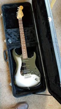 Fender silverburst Stratocaster
