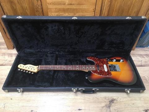Fender Deluxe Nashville Tele/Telecaster MIM (Made in Mexico/Mexican) Electric Guitar + Hardcase