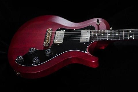 PRS S2 Singlecut in vintage cherry satin made in the USA