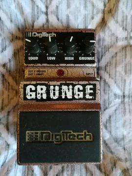 Digitech grunge fuzz/distortion guitar effects pedal