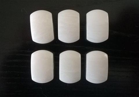 set of six ' new ' guitar buttons