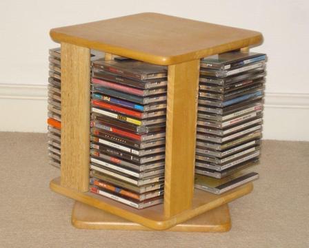 Pine CD Storage Unit