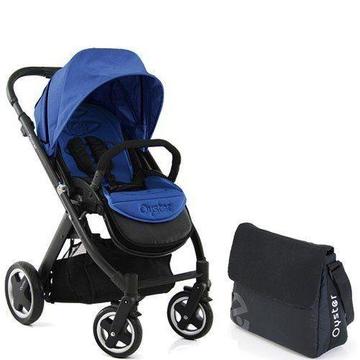 Babystyle Oyster travel system.Car seat.Pramette.stroller.rain covers.coulour packx2.insect net.£50