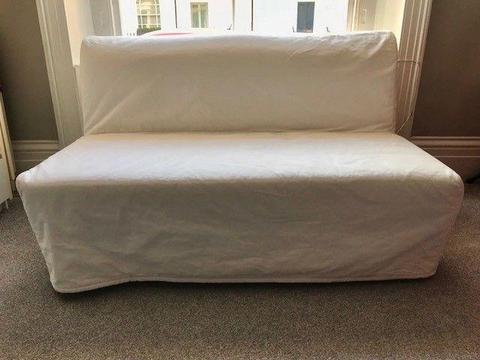 IKEA LYCKSELE HÅVET two seat sofa bed less than 1.5 years old