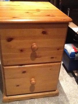 Pine Filing Cabinet ideal for home or office