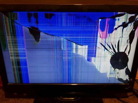 Tv broken screen