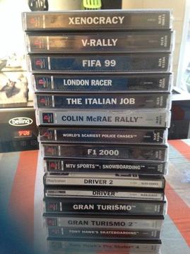 Bundle of 15 Sony PlayStation PS1 Games