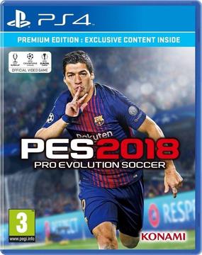 PES 2018 - PS4 - BRAND NEW AND SEALED