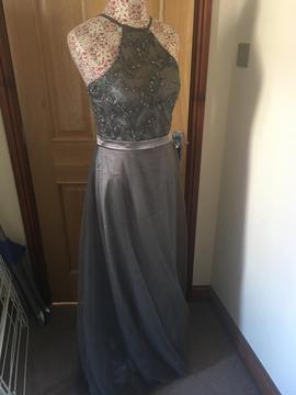 Silver Grey dress size 12