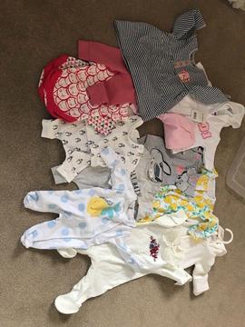 Baby girls clothes- ideal for premature