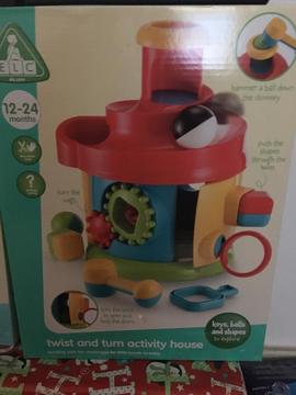 Brand new elc twist and turn activity house