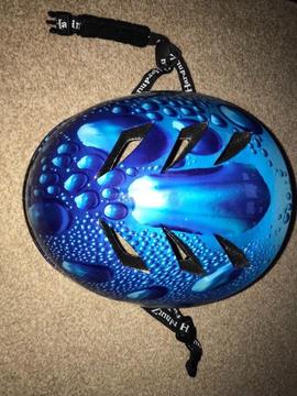 Brand new blue rain street HardnutZ helmet