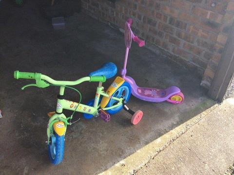 Kids Bike and Scooter