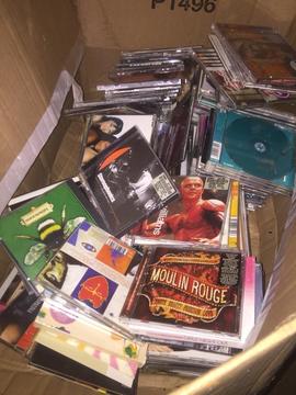 CDs box of