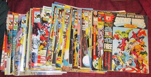 Secret Wars 1-2 Issues 1 to 80 (Marvel Super Heroes) From The 1980's