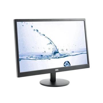 New AOC 23. Inch LED TFT Monitor 1920 x 1080, VGA, 2 HDMI, Speakers, 3 Year Warranty, PC or Laptop