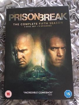 Prison break 5th series 3 disc set