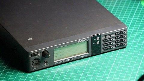 Roland SC55 Sound Canvas module