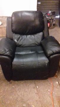 FREE Black ArmChair Leather