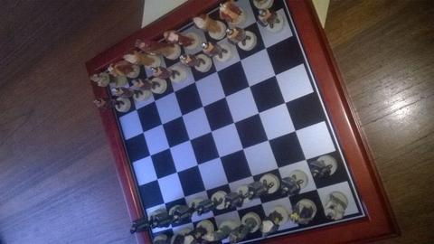 Fantasy Resin Chess Set