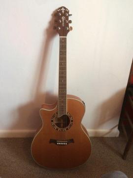 Crafter semi acoustic guitar GAE 15 L (left hand)
