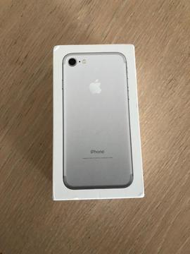 Iphone 7 unlocked 32 gb brand new in box never been used white silver