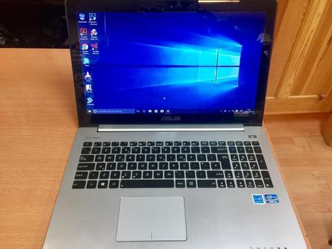 i3 6GB Ram Fast Like New Slim Touchscreen Asus HD Laptop Massive 500GB,Window10,Microsoft office