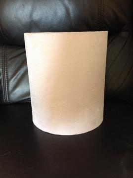 Ceiling light shade pink