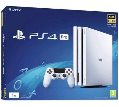 PS4 PRO WHITE 1TB LIKE NEW WITH 7 GAMES