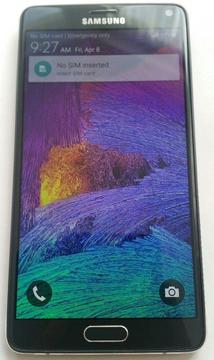 Samsung Galaxy Note 4, 32GB, Mint Condition, Unlocked to all Network