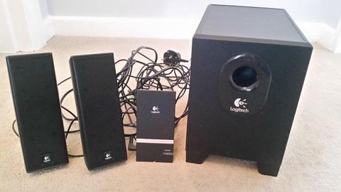 Logitec X-240 Computer Speakers