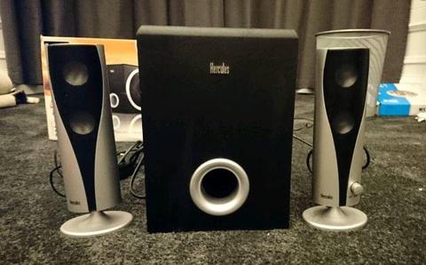 Speakers and subwoofer