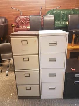 4 drawer fileing cabnit(only brown left)