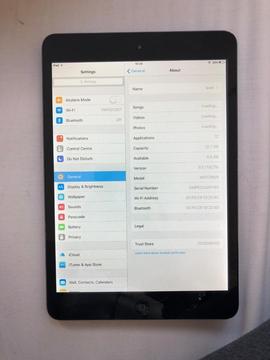 iPad mini 16gb Black